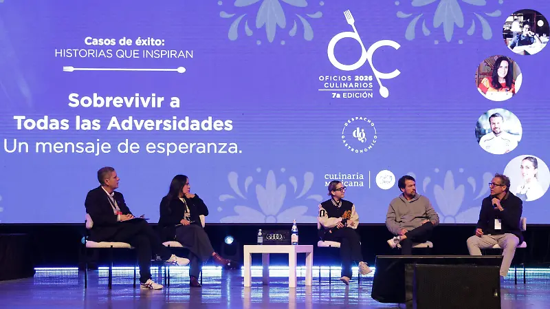 Sobrevivir a todas las adversidades, charla en Oficios Culinarios 
